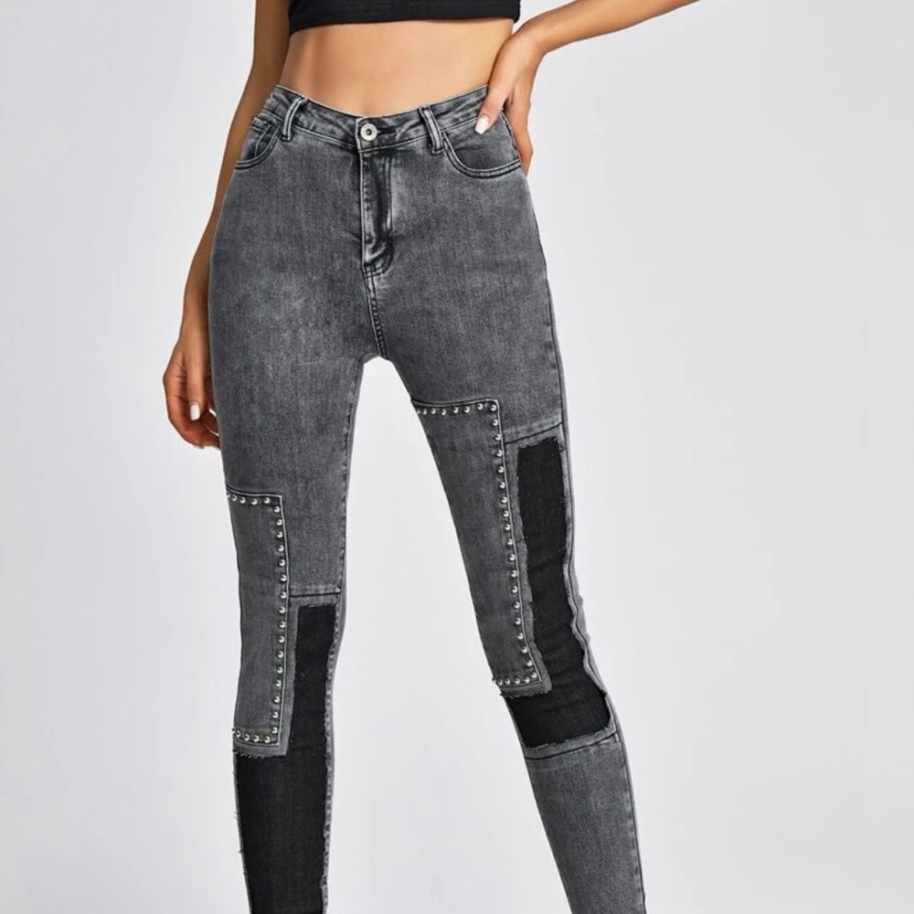 High Waisted Skinny Jeans